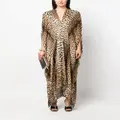 Roberto Cavalli leopard-print dress - Neutrals
