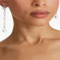 Jimmy Choo pearl-detail drop earrings - Silver