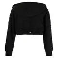 John Richmond Vanida logo-print hoodie - Black