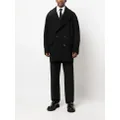 Alexander McQueen double-breasted tailored coat - Black