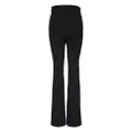 Veronica Beard bonded-seams flared trousers - Black