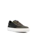 Tod's panelled leather sneakers - Black