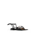 Toga Pulla western buckle-detail sandals - Black
