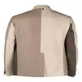 Thom Browne colour-block wool blazer