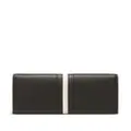 Bally Ribbon Continental leather wallet - Black
