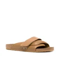 Birkenstock Kyoto leather sandals - Brown