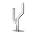 Christofle Arborescence two-lights stainless steel candelabra - Silver