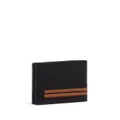 Zegna bi-fold leather wallet - Black
