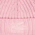 ETRO logo-embroidered wool beanie - Pink
