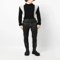 Rick Owens zipper-detailing skinny trousers - Black