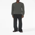 Burberry V-neck wool-cashmere jumper - Grey