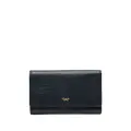 Anya Hindmarch face-motif faux-leather wallet - Blue