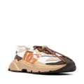 Dolce & Gabbana multi-panel lace-up sneakers - Brown