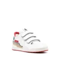 ISABEL MARANT logo-patch touch-strap sneakers - White