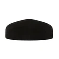 Dolce & Gabbana seam-detail cotton flat cap - Black