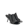 Ferragamo 85mm open-toe slide mules - Black
