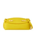 Ferragamo large pouch leather bag - Yellow
