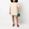 Moschino Toy-bear motif T-shirt dress - Neutrals