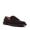 Gianvito Rossi Harris suede loafers - Brown