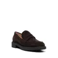 Gianvito Rossi Harris suede loafers - Brown