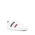 Moncler Monaco M faux-leather sneakers - White