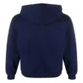 Moschino Leo Teddy long-sleeve hoodie - Blue