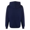 Moschino Leo Teddy long-sleeve hoodie - Blue