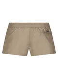 Dolce & Gabbana logo-patch swim shorts - Neutrals