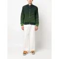 Missoni gradient-effect knitted bomber jacket - Green