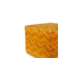 Missoni Home Layers Inlay zigzag-design pouf - Orange