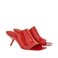 Ferragamo 85mm open-toe slide mules - Red