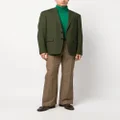 ETRO single-breasted tailored blazer - Green