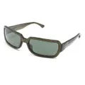 Linda Farrow oversize square-frame sunglasses - Green