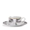 Fornasetti L'antipatico tea cup - White
