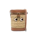 Anya Hindmarch Eyes Flask Holder shoulder bag - Brown