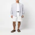 Brunello Cucinelli pressed-crease Bermuda shorts - White