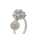 Dolce & Gabbana Sicily diamond-embellished ring - Silver