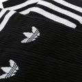 adidas signature three stripe 3 pack socks - Black