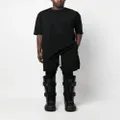 Rick Owens panelled-design short-sleeve T-shirt - Black