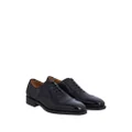 Ferragamo tonal-toecap leather oxford shoes - Black