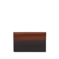 Ferragamo Gancini leather gradient wallet - Brown