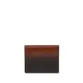 Ferragamo Gancini leather gradient wallet - Brown