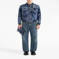 ETRO patterned-jacquard bomber jacket - Blue