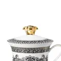 Versace Marqueterie porcelain lid mug - Neutrals