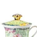 Versace x Rosenthal D.V. Floralia lidded mug (9.8cm) - Multicolour