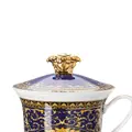 Versace Medusa porcelain lid mug - Multicolour