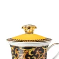 Versace x Rosenthal Barocco lidded porcelain mug (9.8cm) - Multicolour