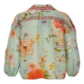 Camilla floral-print silk blouse - Multicolour