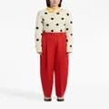 Marni Tropical tailored wool trousers