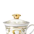 Versace Virtus Gala porcelain lid mug - Neutrals